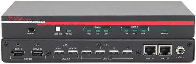 Main image of Hall Research ULTRA-4K-S Dual UHD HDMI & USB 2.0 Extender w/3-Yr Warranty