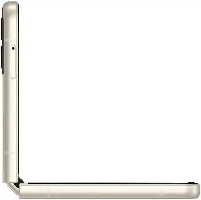 Alt view image 5 of 5 - Samsung Galaxy Z Flip 3 5G International Version (Cream) Factory Unlocked Smartphone Cream