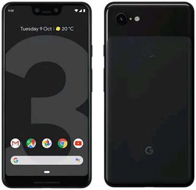 Main image of Google Pixel 3a - BLACK - 64GB (G020C)