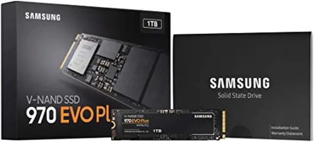 Alt view image 2 of 5 - SAMSUNG (MZ-V7S1T0B/AM) 970 EVO Plus SSD 1TB - M.2 NVMe Interface Internal Solid State Drive with V-NAND Technology (MZ-V7S1T0B/AM)