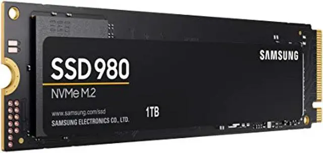 Alt view image 4 of 5 - SAMSUNG (MZ-V8V1T0B/AM) 980 SSD 1TB - M.2 NVMe Interface Internal Solid State Drive with V-NAND Technology (MZ-V8V1T0B/AM)