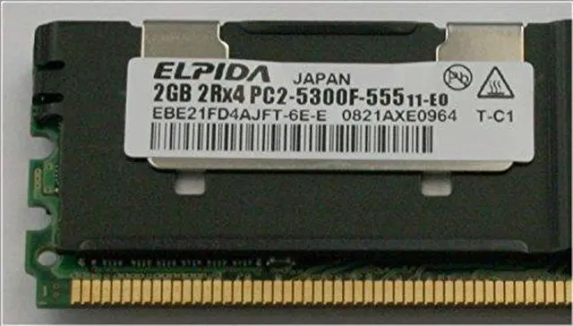 Alt view image 3 of 5 - HP 398708-061 4GB DDR2 SDRAM Memory Module