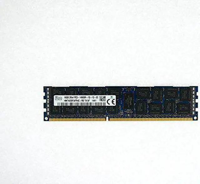Main image of MemoryMasters Hynix PC3-12800 16GB DDR3 Registered ECC 1.5V CL11 1600MHz Dual Rank 240 Pin RDIMM Server Memory ( HMT42GR7AFR4C-PB ) - Not for desktops or laptops