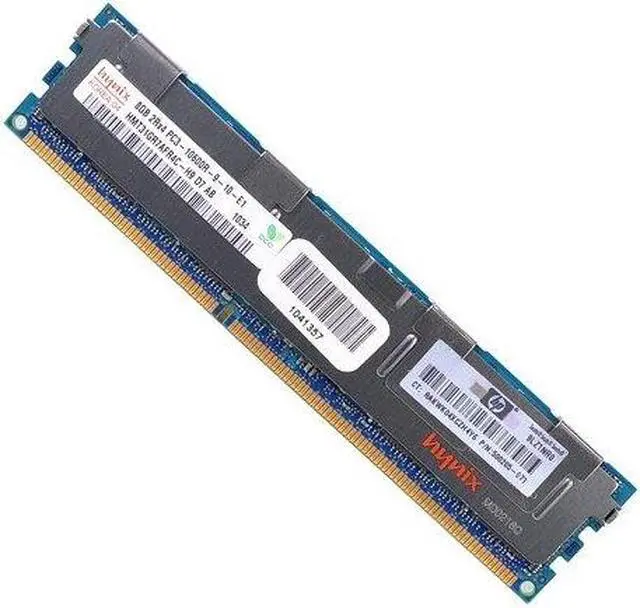 Alt view image 2 of 4 - Hynix 8GB 240-Pin DDR3 SDRAM ECC Registered DDR3 1333 (PC3 10600) Server Memory Model HMT31GR7BFR4C-H9