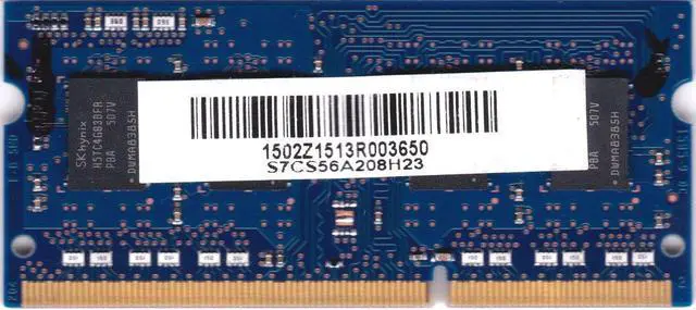 Alt view image 4 of 7 - HYNIX 4GB DDR3 1600MHZ 204-PIN LAPTOP MEMORY HMT451S6BFR8A-PB