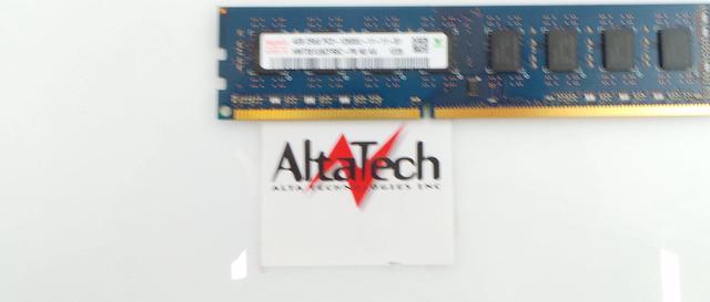 Hynix 4GB PC3-12800 DDR3- 1600MHz non-ECC Unbuffered CL11 240-Pin DIMM  HMT351U6CFR8C-PB