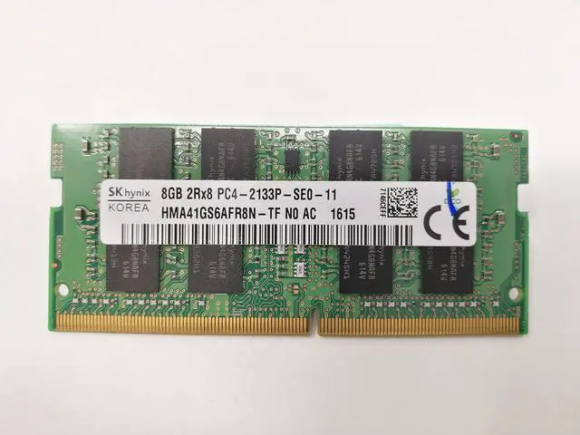 Alt view image 3 of 5 - Hynix 8gb Ddr4 2133 MHz so DIMM Laptop RAM Memory HMA41GS6AFR8N-TF
