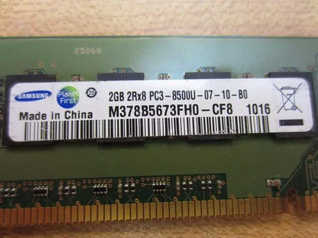 Alt view image 4 of 12 - Samsung M378b5673fh0-Cf8  Memory Module-M378b5673fh0-Cf8
