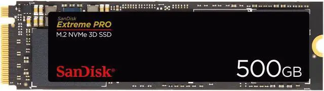 Alt view image 7 of 20 - SanDisk Extreme PRO 500GB PCIe 3.0 x4 M.2 2280 Internal Solid State Drive