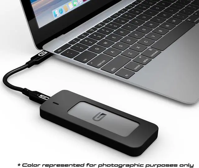 Alt view image 8 of 18 - Glyph Technologies Atom 1TB USB 3.1 Gen 2 Type-C External SSD, Black #A1000BLK