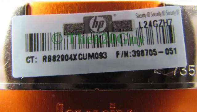 Alt view image 5 of 5 - HP 398705-051 1GB DDR2 SDRAM Memory Module