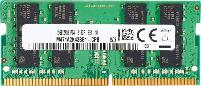 Alt view image 2 of 4 - HP - DDR4 - 8 GB - DIMM 288-pin - 2400 MHz / PC4-19200 - CL17 - 1.2 V - registered 8GB DDR4-2400 ECC Reg RAM