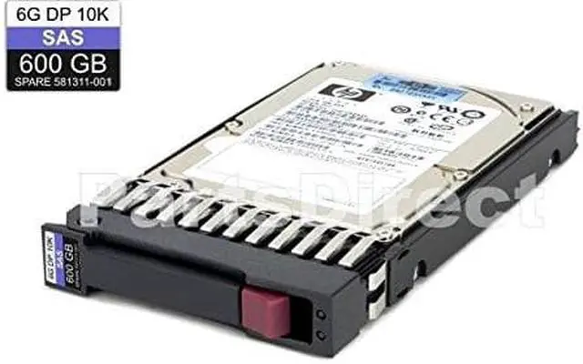 Alt view image 3 of 5 - HP 619286-003 600Gb 10000Rpm 2.5Inch Sff Dual Port Sas6Gbits Hard Disk Drive With Tray