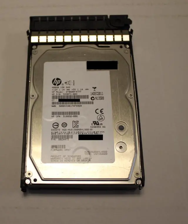 Alt view image 4 of 9 - HP 600 GB 3.5" Internal Hard Drive