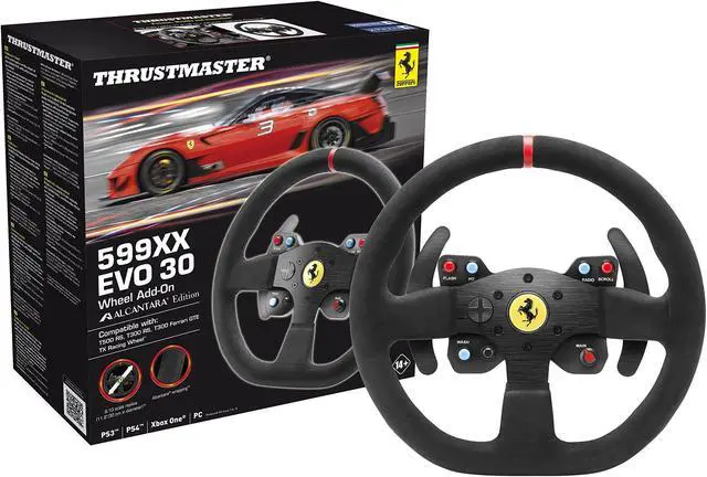 Alt view image 5 of 10 - Thrustmaster Ferrari 599XX Evo 30 Wheel Add-On (PS5, PS4, Xbox Series X|S, One, PC)