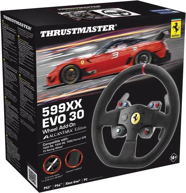 Alt view image 6 of 10 - Thrustmaster Ferrari 599XX Evo 30 Wheel Add-On (PS5, PS4, Xbox Series X|S, One, PC)