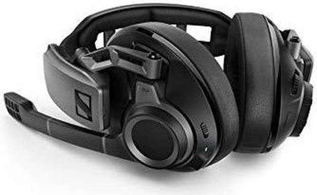 Alt view image 6 of 14 - Sennheiser GSP 670 Wireless Gaming Headset, Low-Latency Bluetooth, 7.1 Surround Sound, Noise-Cancelling Mic, Flip-to-Mute, Audio Presets, For Windows PC, PS4, and Smartphones