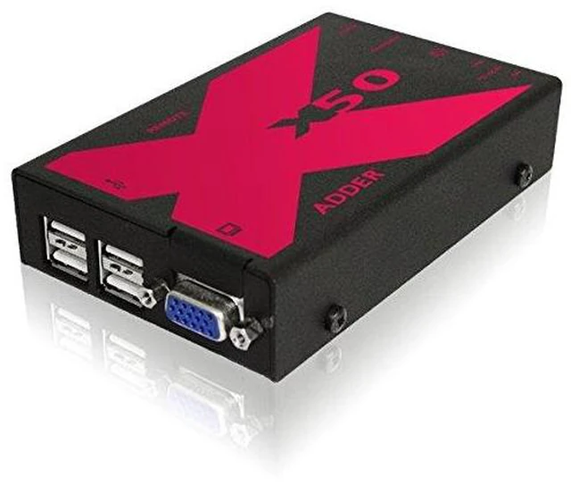 Alt view image 7 of 7 - Adder - X50-US - AdderLink X50. Transparent USB & VGA KVMA CATx Extender 50 Mtr