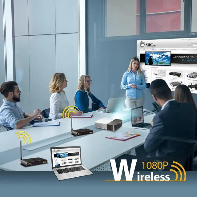 Alt view image 8 of 20 - SIIG Accessory CE-H22G12-S1 WL Extends 165ft Mid-Range 1080P HDMI Video Kit