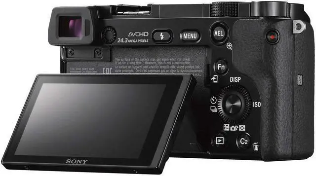 Alt view image 4 of 4 - Sony Alpha a6000 Mirrorless Digital Camera 24.3MP SLR Camera with 3.0-Inch LCD (Black) w/16-50mm Power Zoom Lens