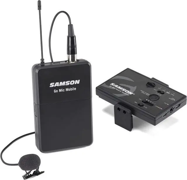 Alt view image 14 of 20 - Samson Go Mic Mobile Lavalier Wireless System