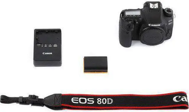 Alt view image 4 of 4 - Canon EOS 80D DSLR Camera (1263C004) - Starter Bundle