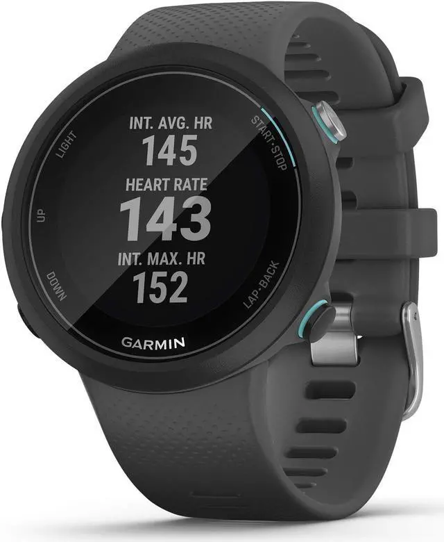 Alt view image 5 of 17 - Garmin Swim 2 - GPS Swimming Smartwatch for Pool and Open Water - Slate Gray