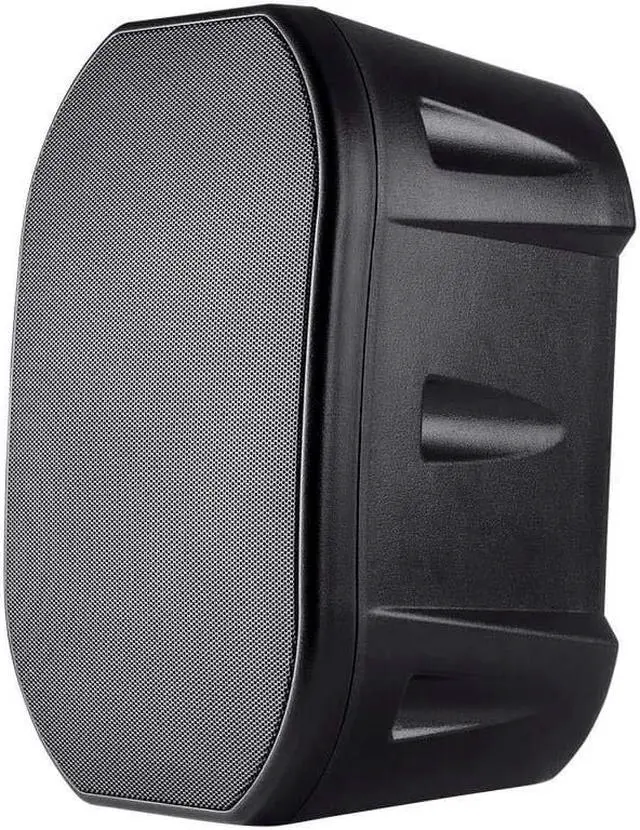 Alt view image 10 of 12 - Monoprice 6.5in Weatherproof 2-Way Speakers with Wall Mount Bracket (Pair White)