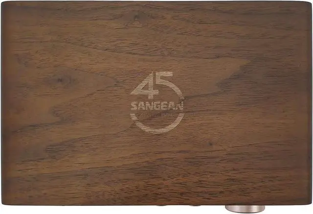Alt view image 8 of 13 - Sangean - WR-16SE - Sangean WR-16SE WR-16 45th Anniversary Special Edition AM/FM Wooden Cabinet Radio with Bluetooth