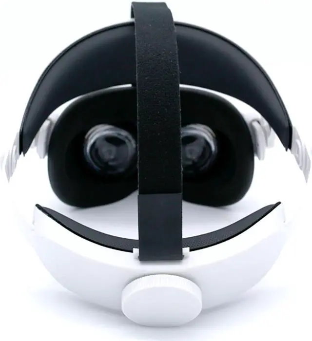Alt view image 3 of 5 - BeswinVR Halo Strap for Oculus Quest and Meta Quest 2- White