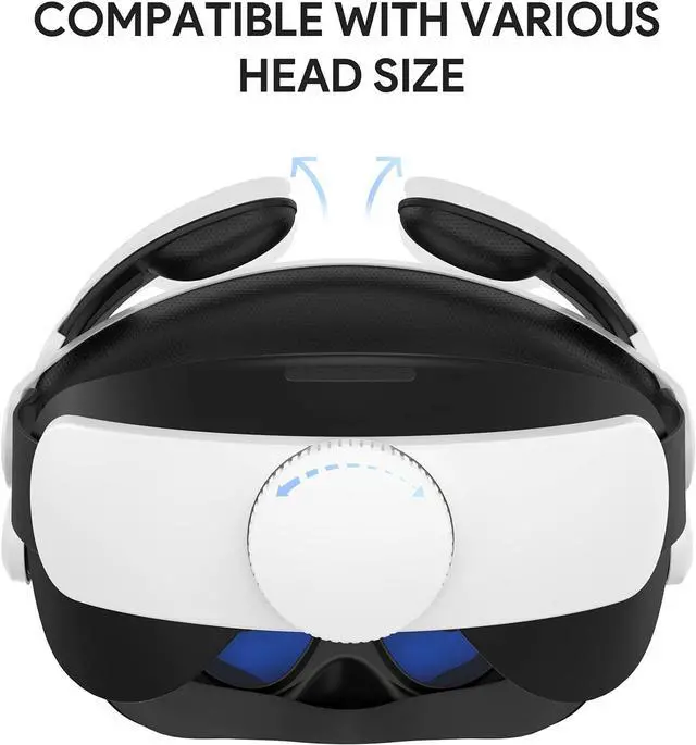 Alt view image 2 of 7 - BOBOVR M2- Head Strap for Oculus Quest 2, Replacement for Elite Strap, Reduce Face Pressure Comfortable Touch