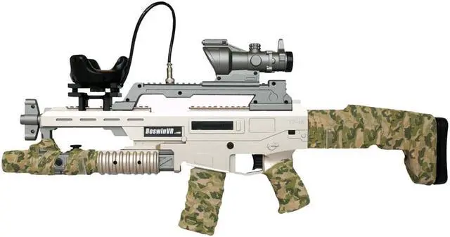 Main image of BeswinVR Haptic VR Gun Controller for Vive Tracker 2.0, 3.0 ( Tracker Not Included)