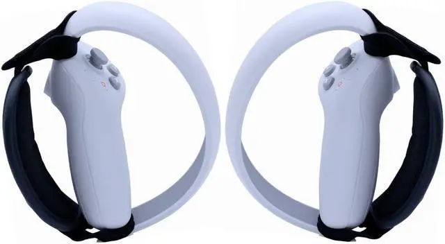 Alt view image 2 of 7 - BeswinVR G2- Controller Grips Knuckle Strap for PICO 4/ Pico 4 PRO, VR Accessories (Black, 1 Pair)