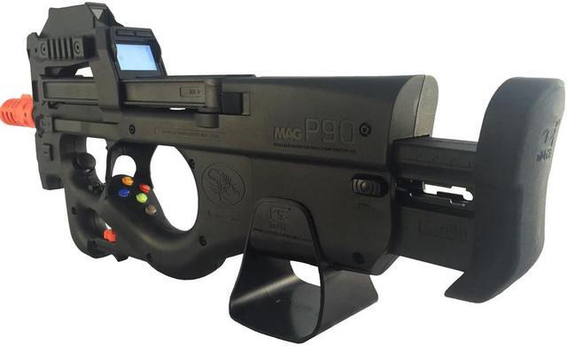 Alt view image 2 of 5 - MagP90 Gun Controller Games Compatible for Xbox Series X/S, Xbox One/S/X, PS4pro, Compatible with Steam Deck and Nintendo Switch