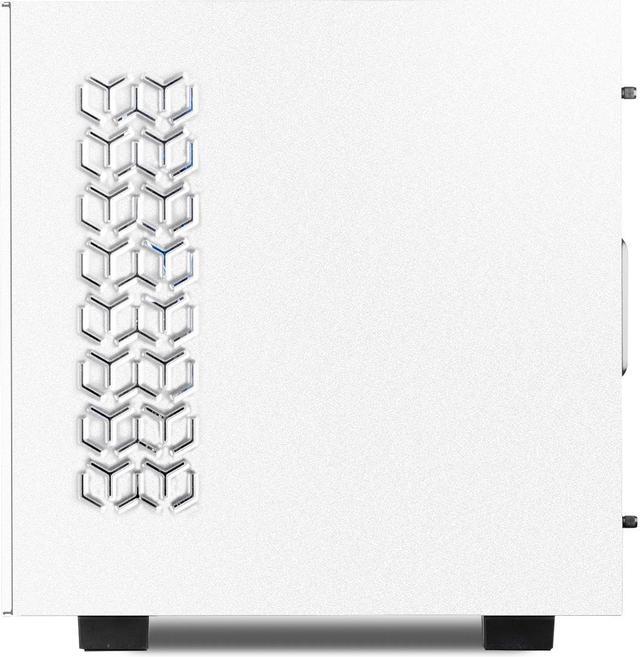 Alt view image 4 of 6 - iBUYPOWER Snowblind S Case 19" Translucent Customizable Side-Panel LCD Display 1280 x 1024 Resolution Mid-Tower Desktop Computer Gaming Case  - White