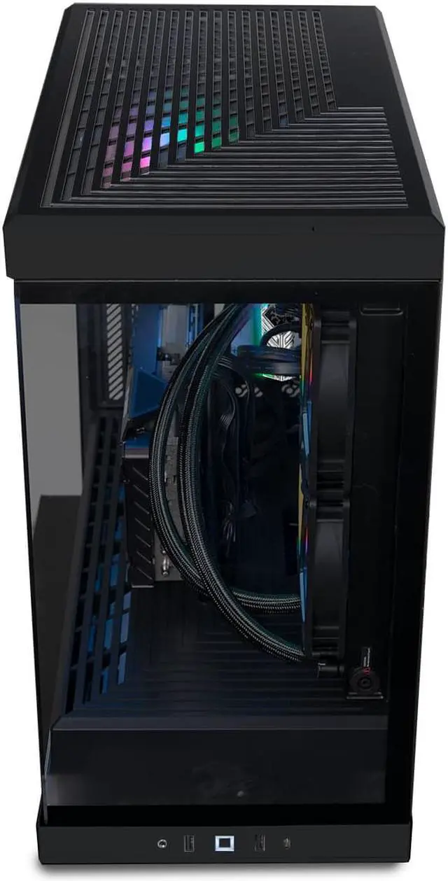 Alt view image 6 of 6 - iBUYPOWER Gaming PC Desktop Y40311A | AMD Ryzen 7 7700X 4.5 GHz (5.4 GHz Max Turbo) | GeForce RTX 4070 Ti 12 GB | 32GB 5200 MHz DDR5 RAM | 1TB NVMe + 1TB HDD | Windows 11 Home 64-bit