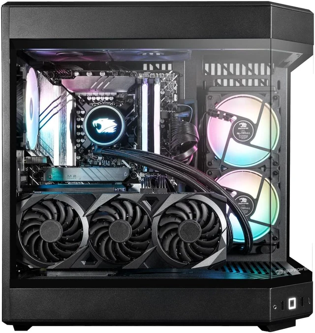 Alt view image 4 of 7 - iBUYPOWER Y60 Gaming Desktop PC, Intel i9-13900KF, NVIDIA GeForce RTX 4060 Ti 8GB, 32GB DDR5 RAM, 2TB SSD, Windows 11, Y60BI9N46T01