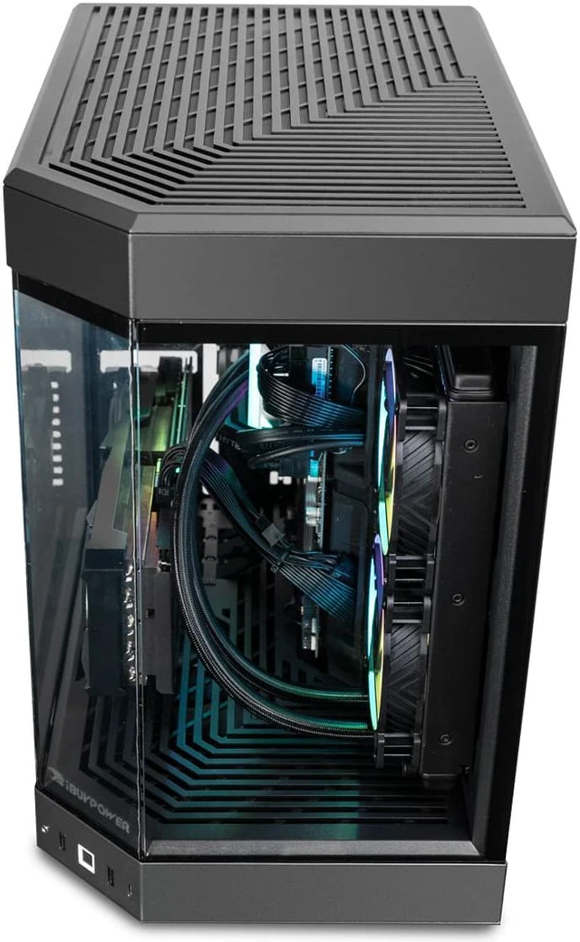 Alt view image 5 of 7 - iBUYPOWER Y60 Gaming Desktop PC, Intel i9-13900KF, NVIDIA GeForce RTX 4060 Ti 8GB, 32GB DDR5 RAM, 2TB SSD, Windows 11, Y60BI9N46T01