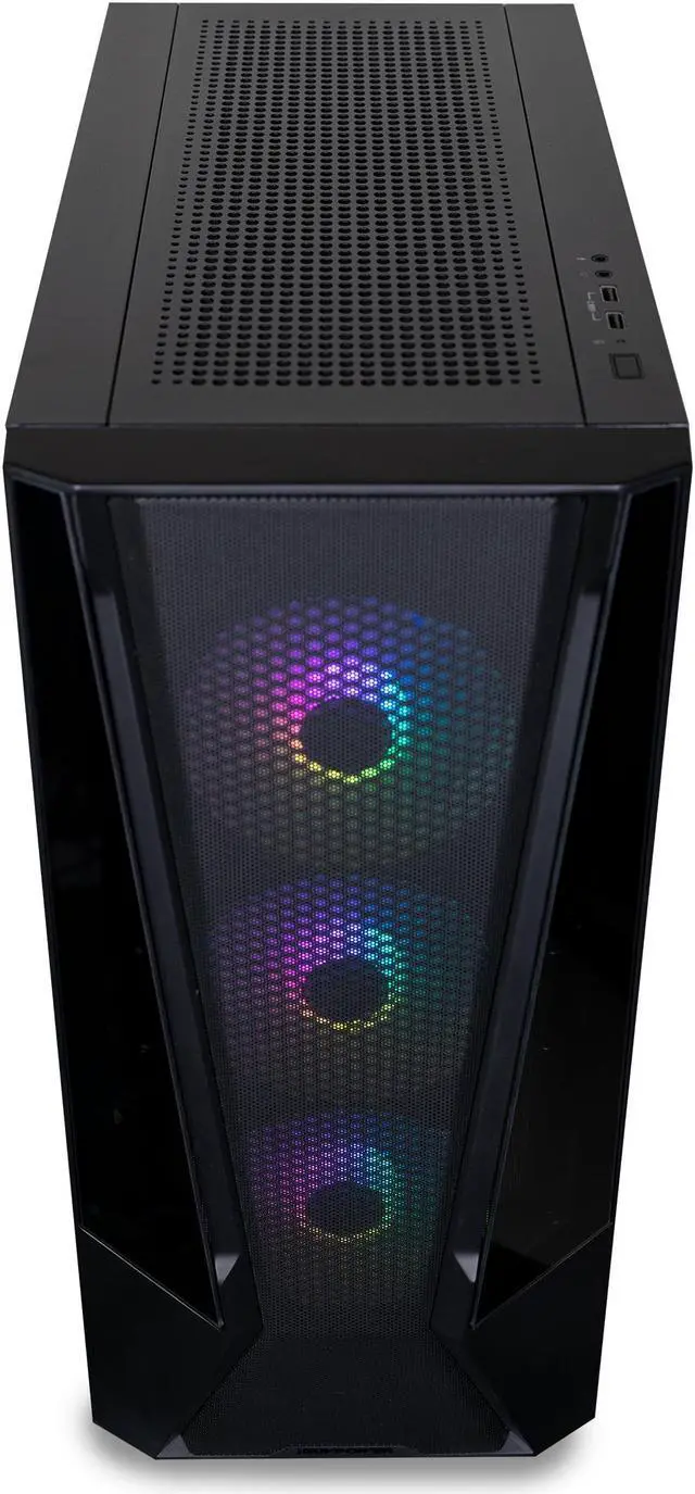 Alt view image 5 of 5 - iBUYPOWER Trace Mesh Gaming PC Desktop - AMD Ryzen 7 5700, NVIDIA GeForce RTX 4060 8GB, 16GB DDR4 RGB RAM, 1TB NVMe SSD - TMA7N4601
