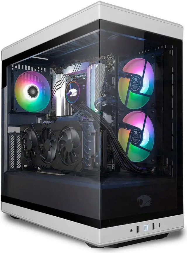 Alt view image 2 of 5 - iBUYPOWER Y40 Gaming Desktop PC, Intel i7-14700KF, NVIDIA GeForce RTX 4070 Ti Super 16GB, 32GB DDR5 RAM, 2TB SSD, Windows 11, PB-Y40WI7N47TS-01