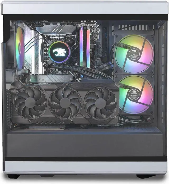 Alt view image 4 of 5 - iBUYPOWER Y40 Gaming Desktop PC, Intel i7-14700KF, NVIDIA GeForce RTX 4070 Ti Super 16GB, 32GB DDR5 RAM, 2TB SSD, Windows 11, PB-Y40WI7N47TS-01