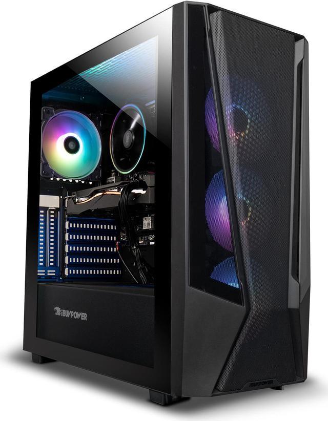 iBUYPOWER - TraceMesh Gaming Desktop - AMD Ryzen 7 7700 - AMD Radeon RX  7800XT 16GB- 32GB DDR5 RAM - 2TB NVMe SSD