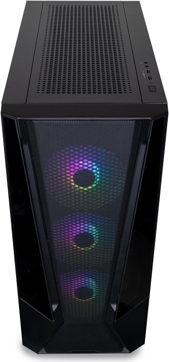 Alt view image 5 of 7 - iBUYPOWER Trace Mesh Gaming Desktop - Intel Core i7 14700F, NVIDIA GeForce RTX 4060 Ti 8GB, 32GB DDR5 RGB RAM, 1TB NVMe SSD _TMI7N46T01