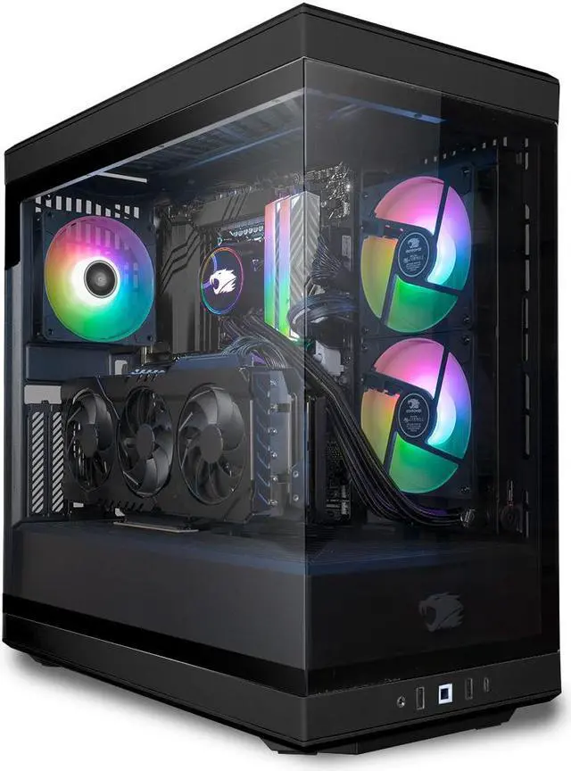 Alt view image 2 of 7 - iBUYPOWER Y40 Gaming Desktop - Intel Core i7 14700KF, NVIDIA GeForce RTX 4080 Super 16GB, 32GB DDR5 RGB RAM, 2TB NVMe SSD _Y40BI7N48S01