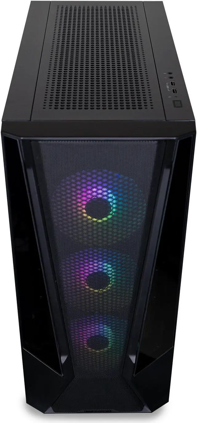 Alt view image 5 of 7 - iBUYPOWER Trace Mesh Gaming PC Desktop - AMD Ryzen 7 9700X - NVIDIA GeForce RTX 4060 Ti 8GB - 32GB DDR5 RGB - 1TB NVMe SSD - TMA7N46T01