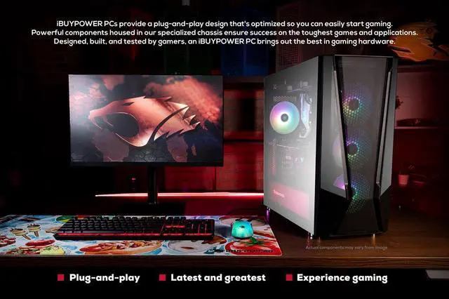 Alt view image 7 of 7 - iBUYPOWER Trace Mesh Gaming PC Desktop - AMD Ryzen 7 9700X - NVIDIA GeForce RTX 4060 Ti 8GB - 32GB DDR5 RGB - 1TB NVMe SSD - TMA7N46T01