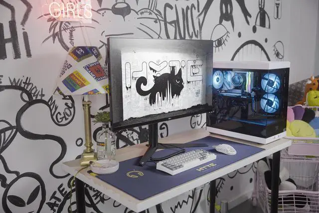 Alt view image 7 of 7 - iBUYPOWER Y40 Pro White Gaming PC Desktop - AMD Ryzen 7 9700X - NVIDIA GeForce RTX 4070 Ti Super 16GB - 32GB DDR5 RGB - 1TB NVMe SSD - Y40WA7N47TS01