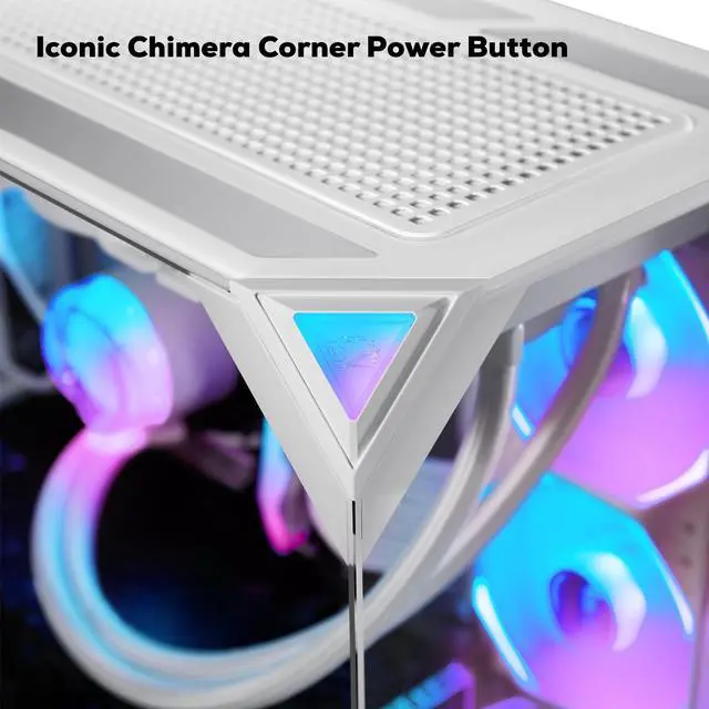 Alt view image 7 of 8 - iBUYPOWER Element 9 Pro White Gaming PC Desktop - Intel Core i9 14900KF - NVIDIA GeForce RTX 5070Ti 16GB - 32GB DDR5 RGB - 1TB NVMe SSD - EPWI9N57T01
