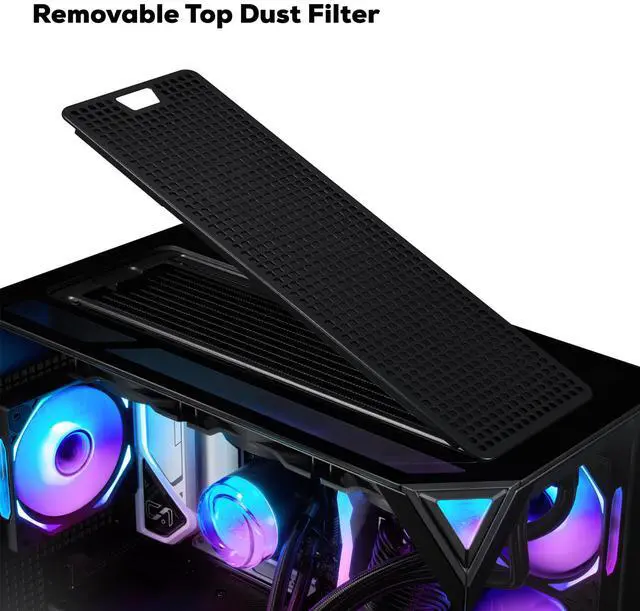 Alt view image 5 of 7 - iBUYPOWER Element Pro Gaming PC Desktop - Intel Core i9 14900KF, NVIDIA GeForce RTX 5070 12GB, 32GB DDR5 RGB RAM, 2TB NVMe SSD