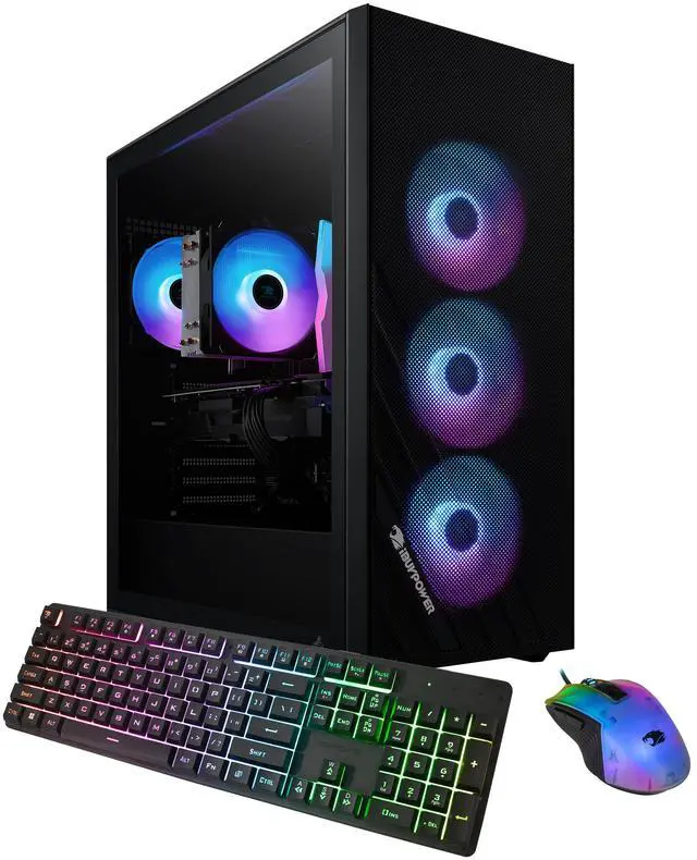 Main image of iBUYPOWER Scale Gaming Desktop - Intel Core i5 14400F, NVIDIA GeForce RTX 4060 8GB, 16GB DDR5 RGB RAM, 1TB NVMe SSD _SCI5N4601